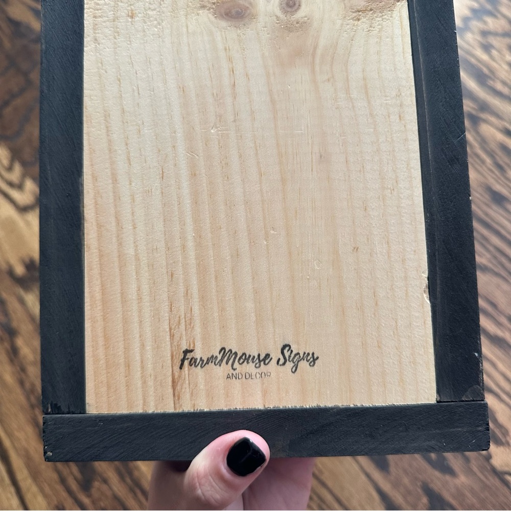 Handmade Wood Castle Sign - Picture 4 of 5